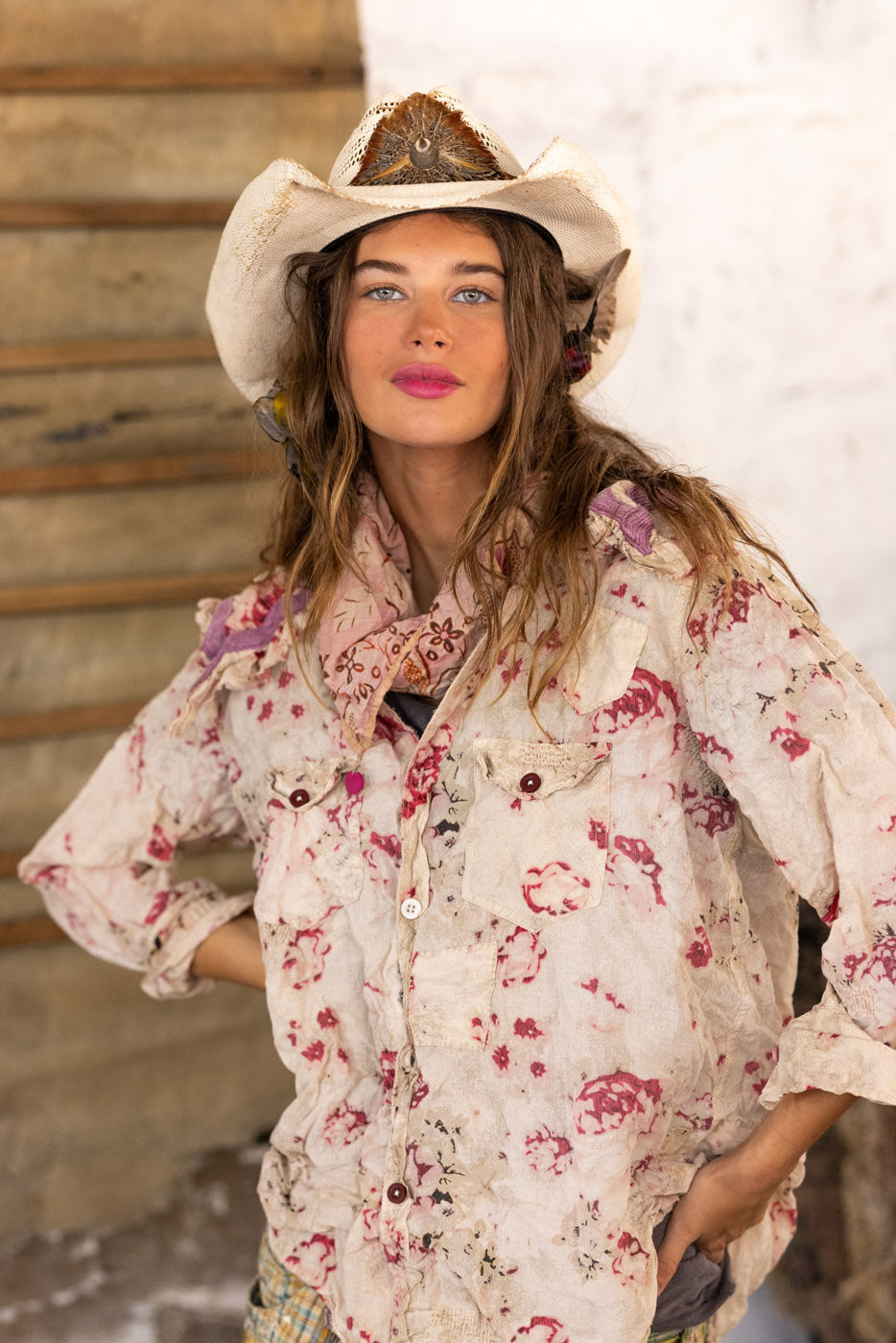 Chemise Western Ric-Rac Kelly 