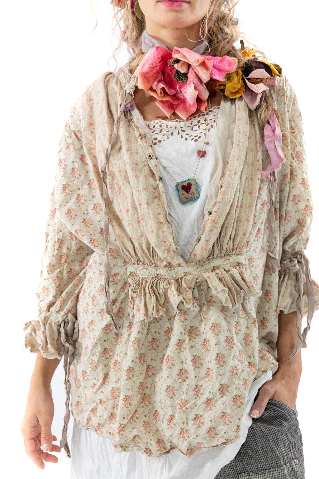Floral Amadeus Blouse - Magnolia Pearl Clothing