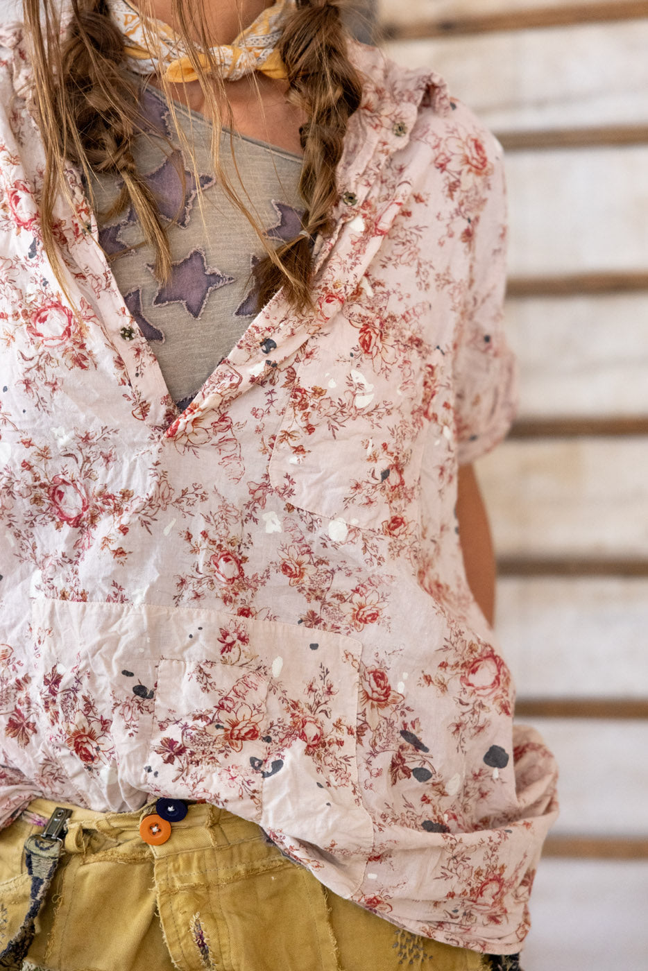 Chemise Raya à imprimé floral 