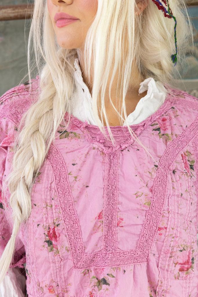 Floral Stefanee Cropped Top – Magnolia Pearl Clothing