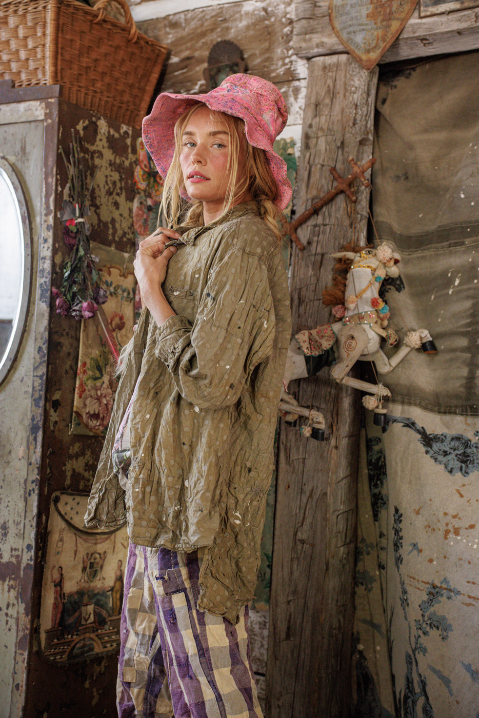 Chemise de travail Adison imprimée 