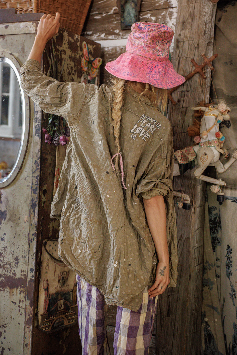 Chemise de travail Adison imprimée 