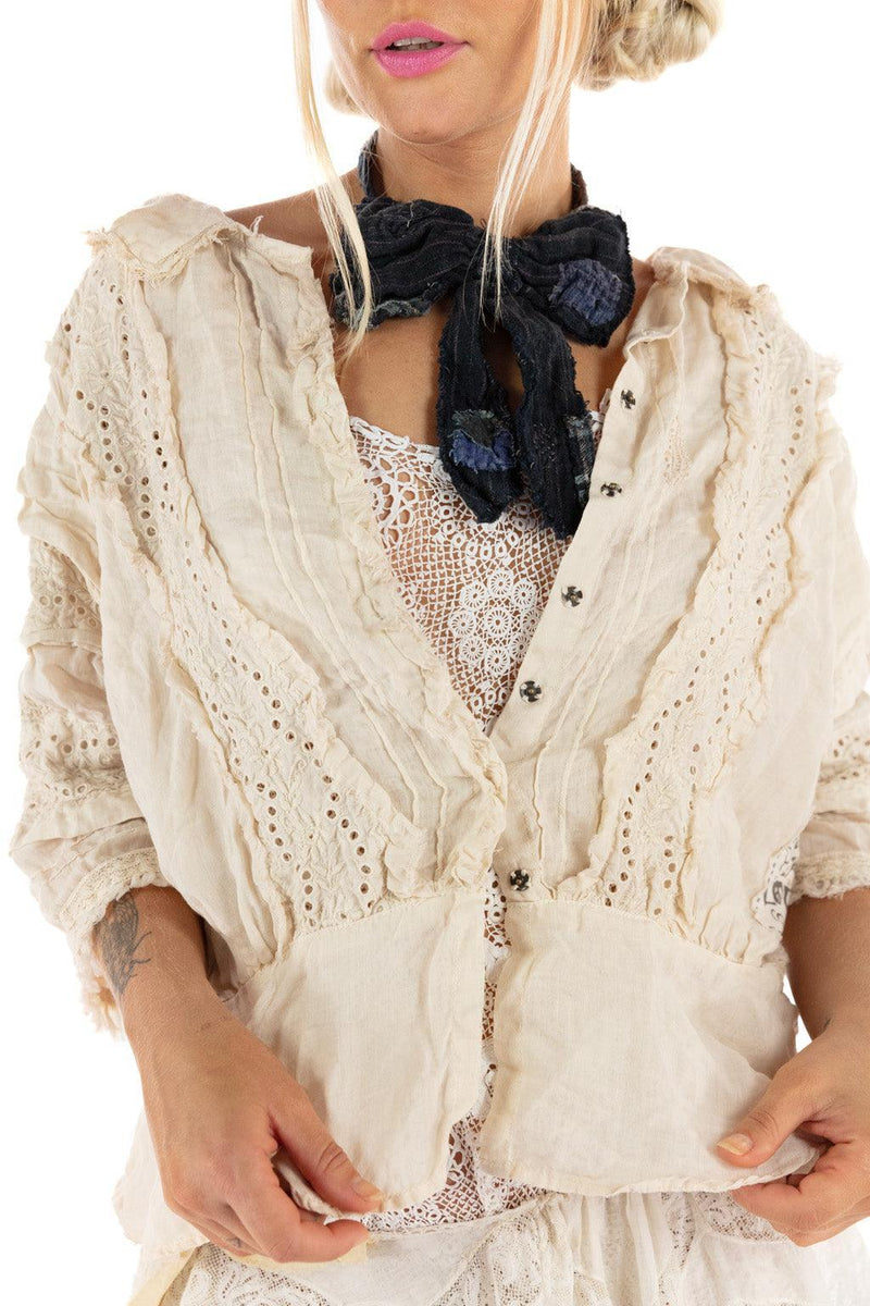 Linen Ramie Marburger Blouse - Image 2