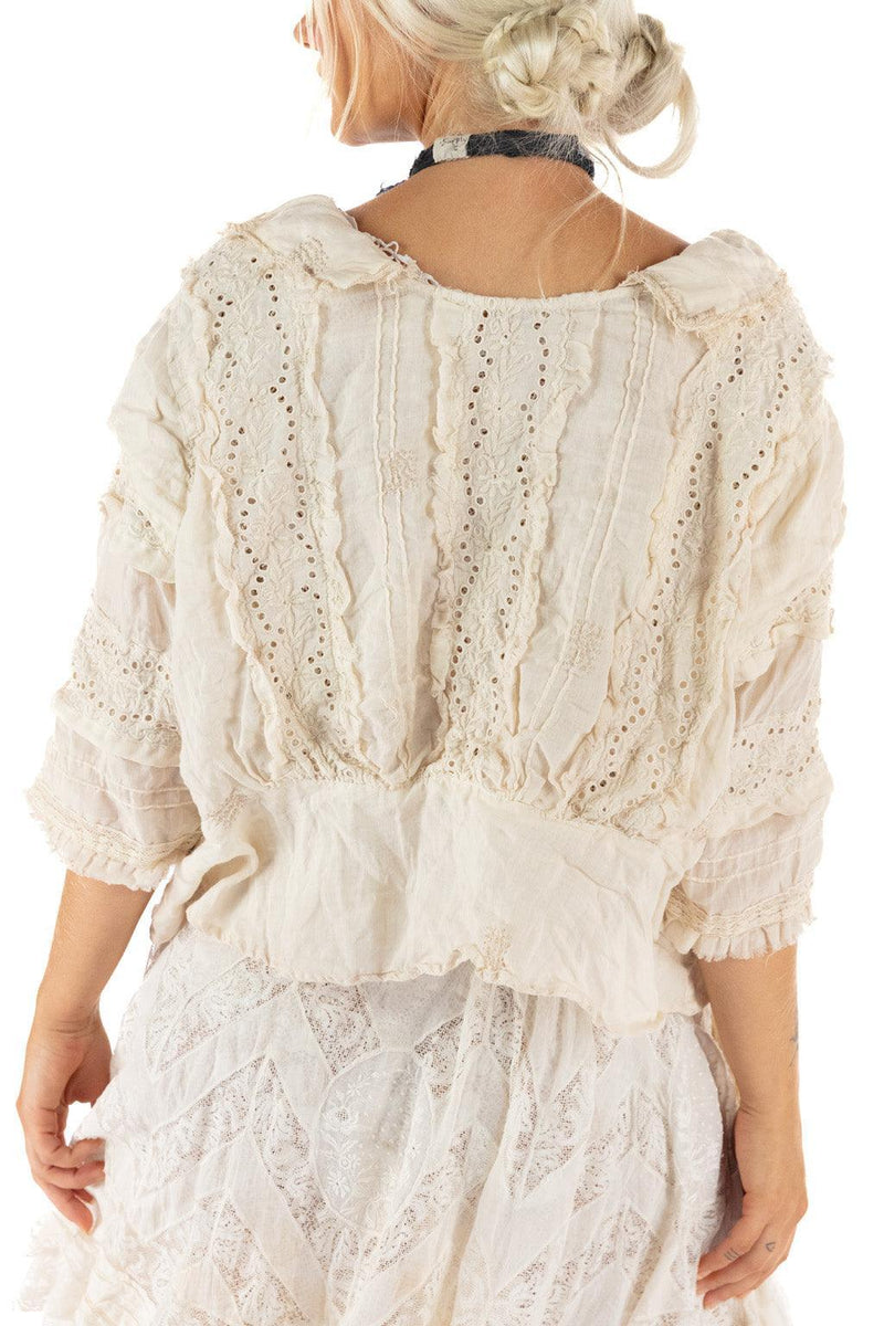 Linen Ramie Marburger Blouse - Image 4