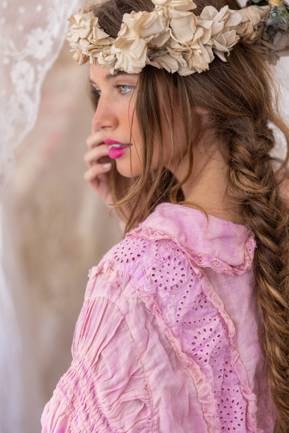 Ramie Daisie Blouse – Magnolia Pearl Clothing