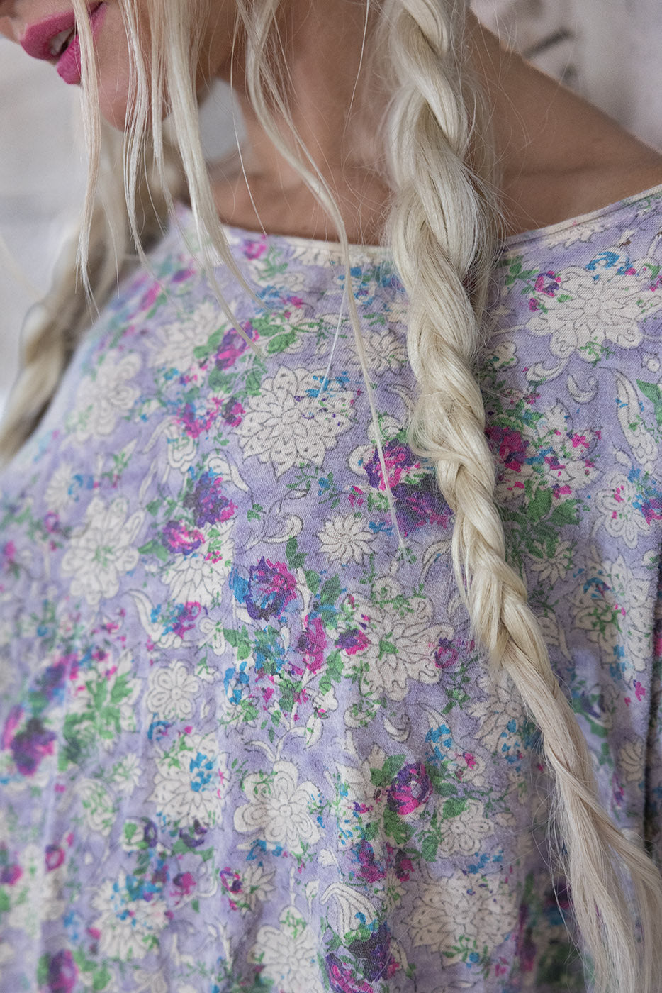 Floral Blockprint Tee