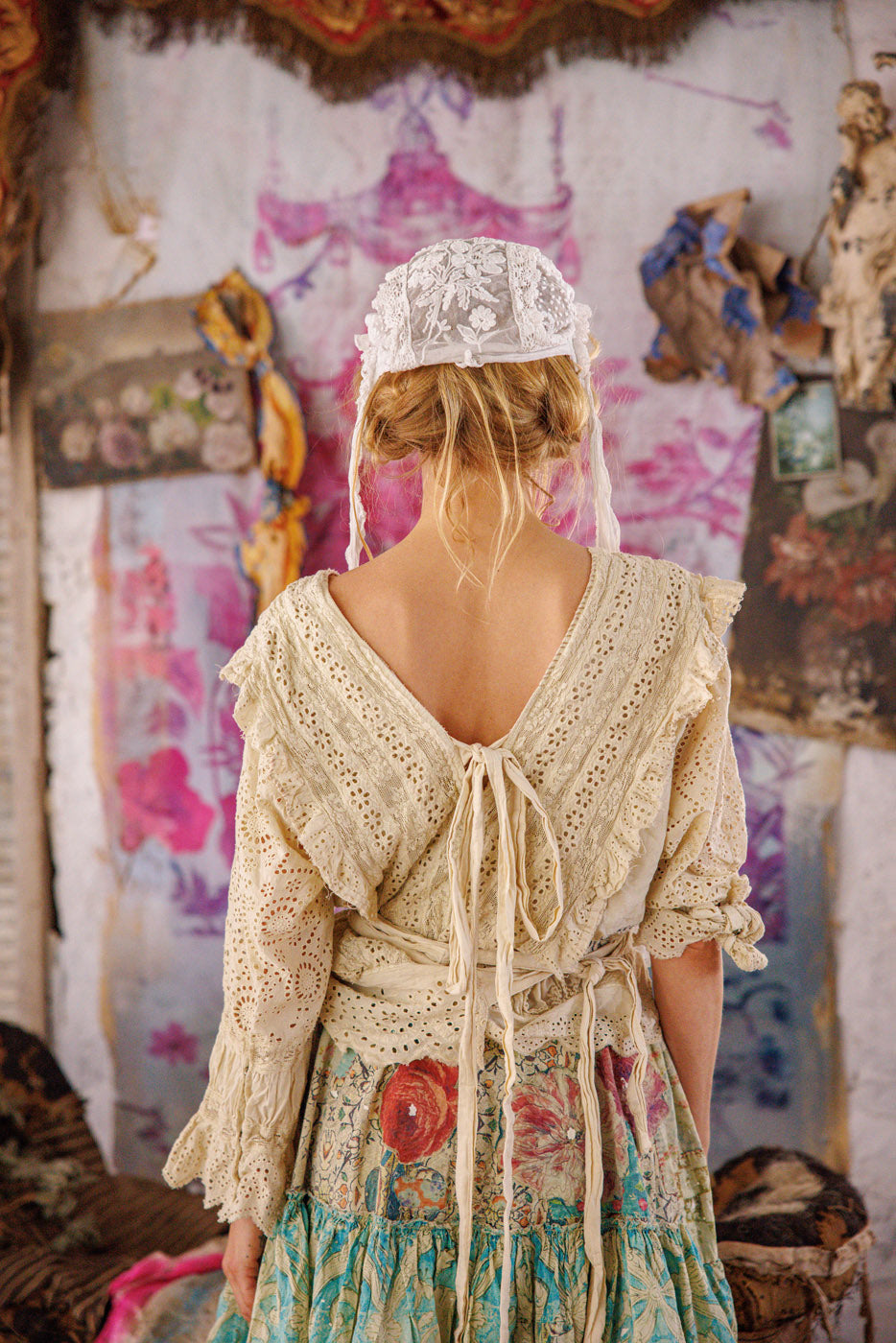 Eyelet Rosario Blouse – Magnolia Pearl Clothing