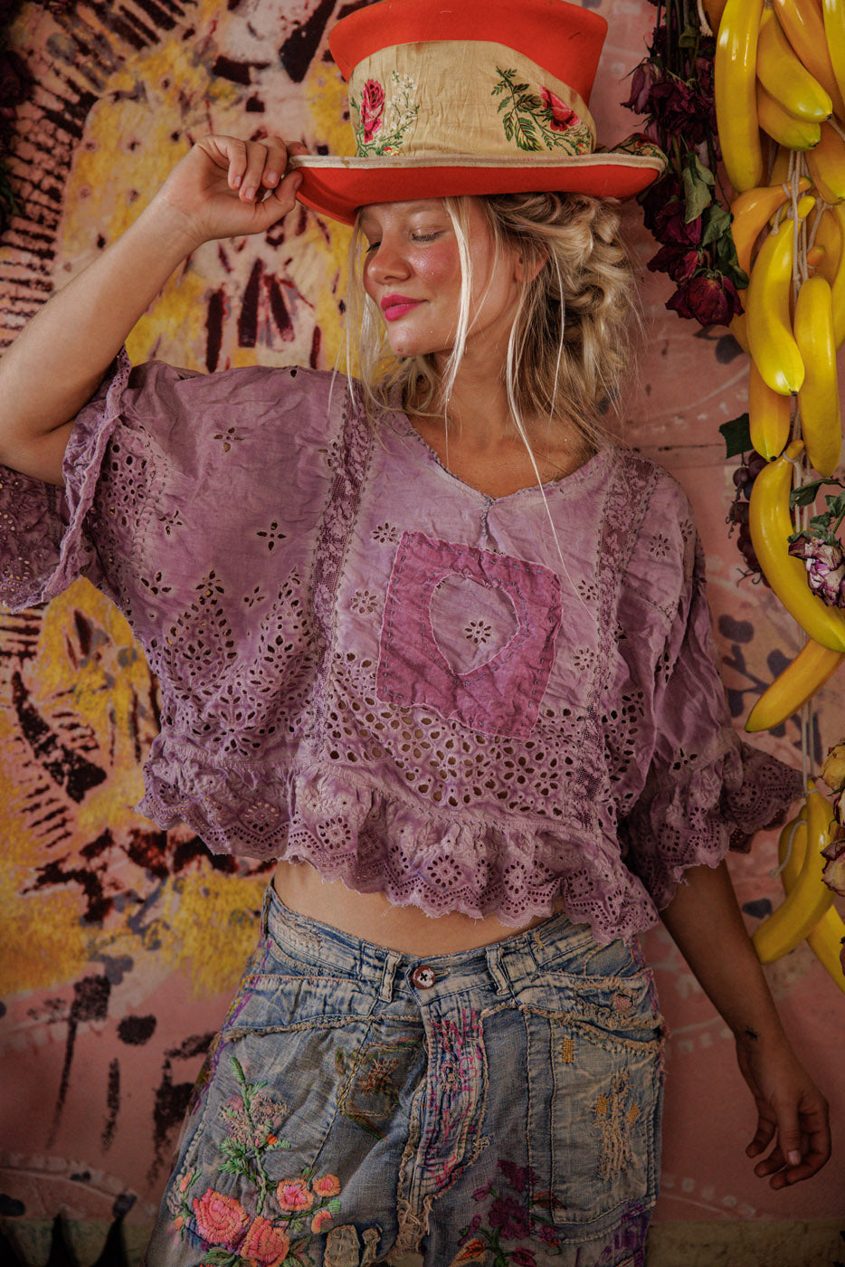 Blouse Eyelet Rosemary 