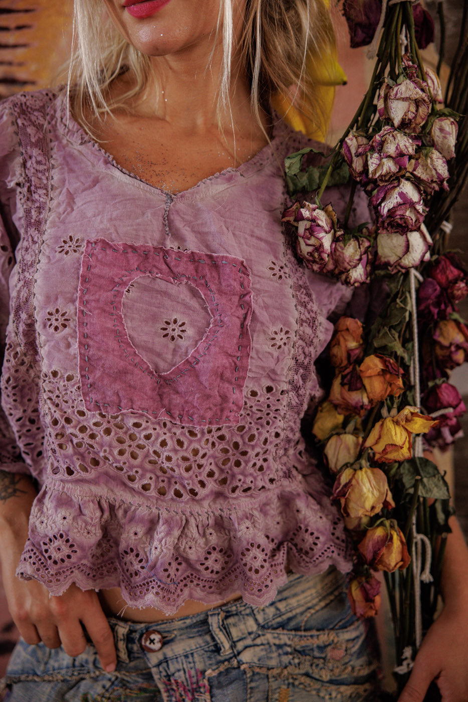 Blouse Eyelet Rosemary 