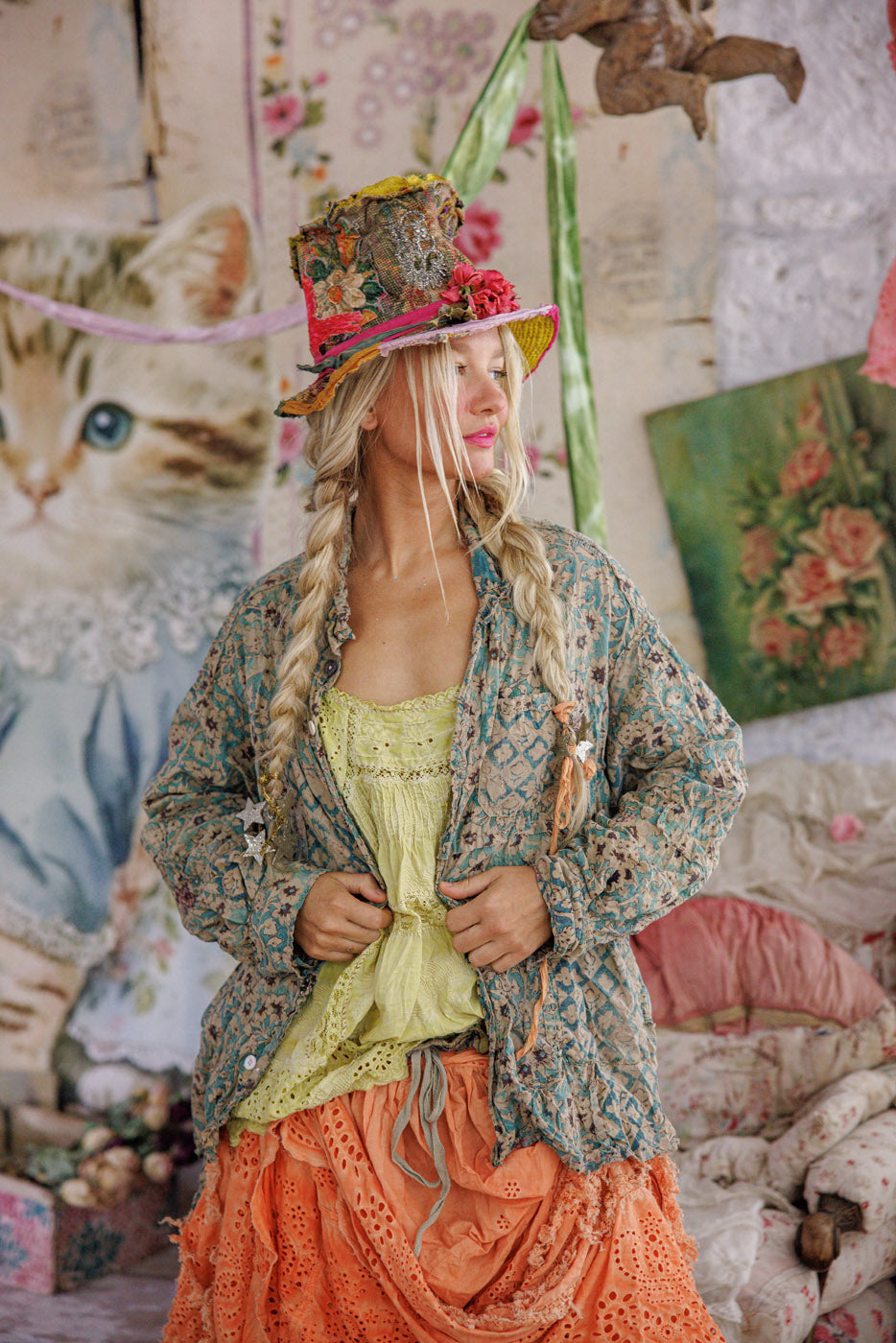 Chemise de travail Patchwork Adison 