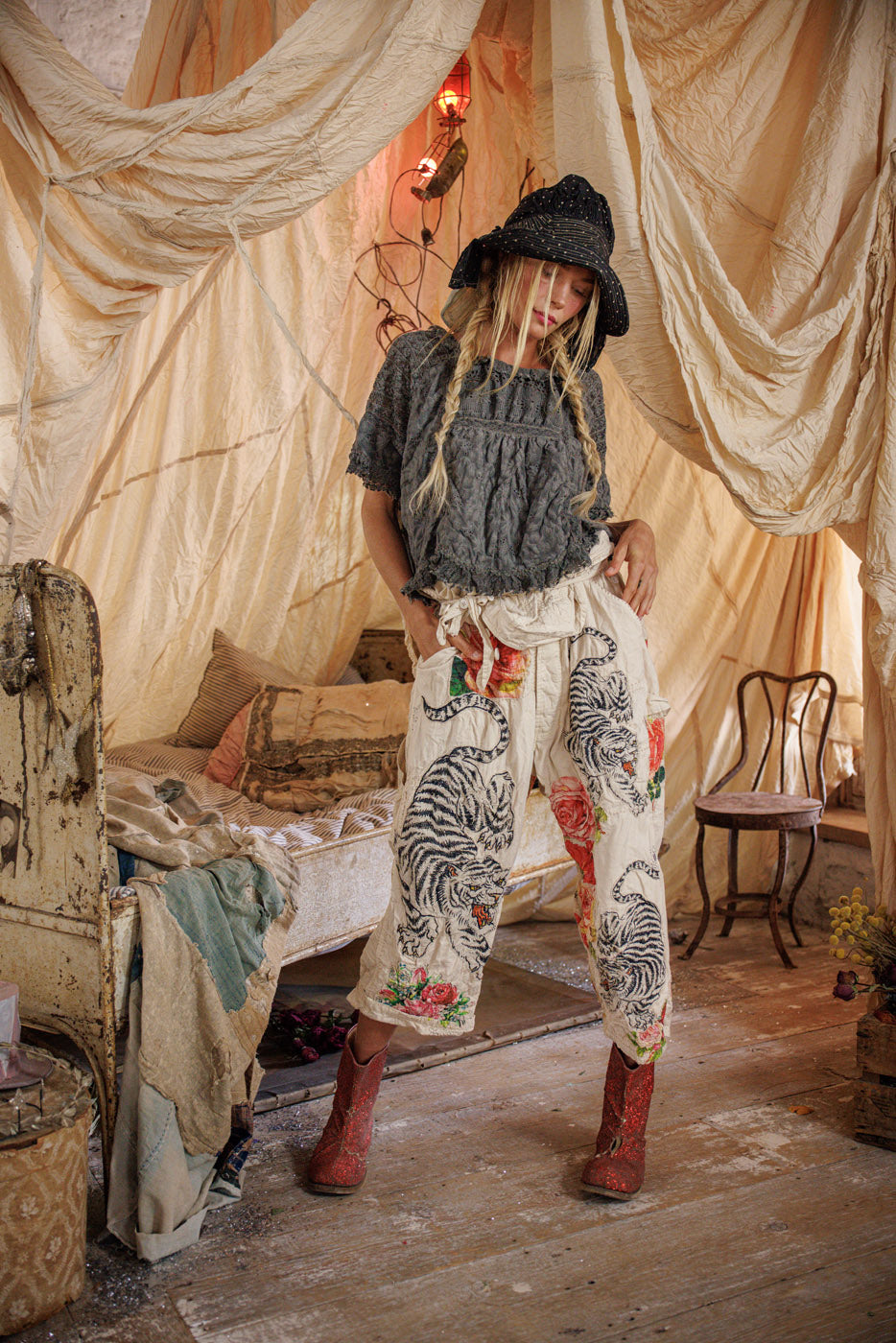 Blouse en dentelle Gabriella 