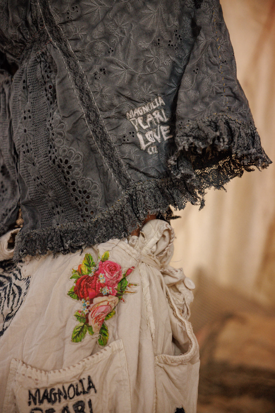 Blouse en dentelle Gabriella 