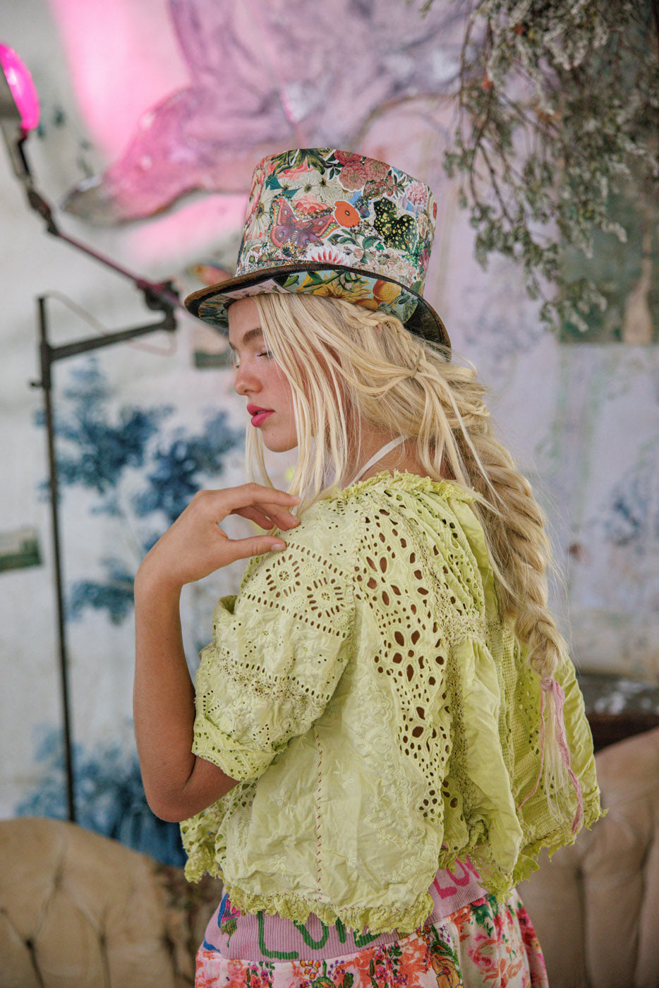 Eyelet Gabriella Blouse