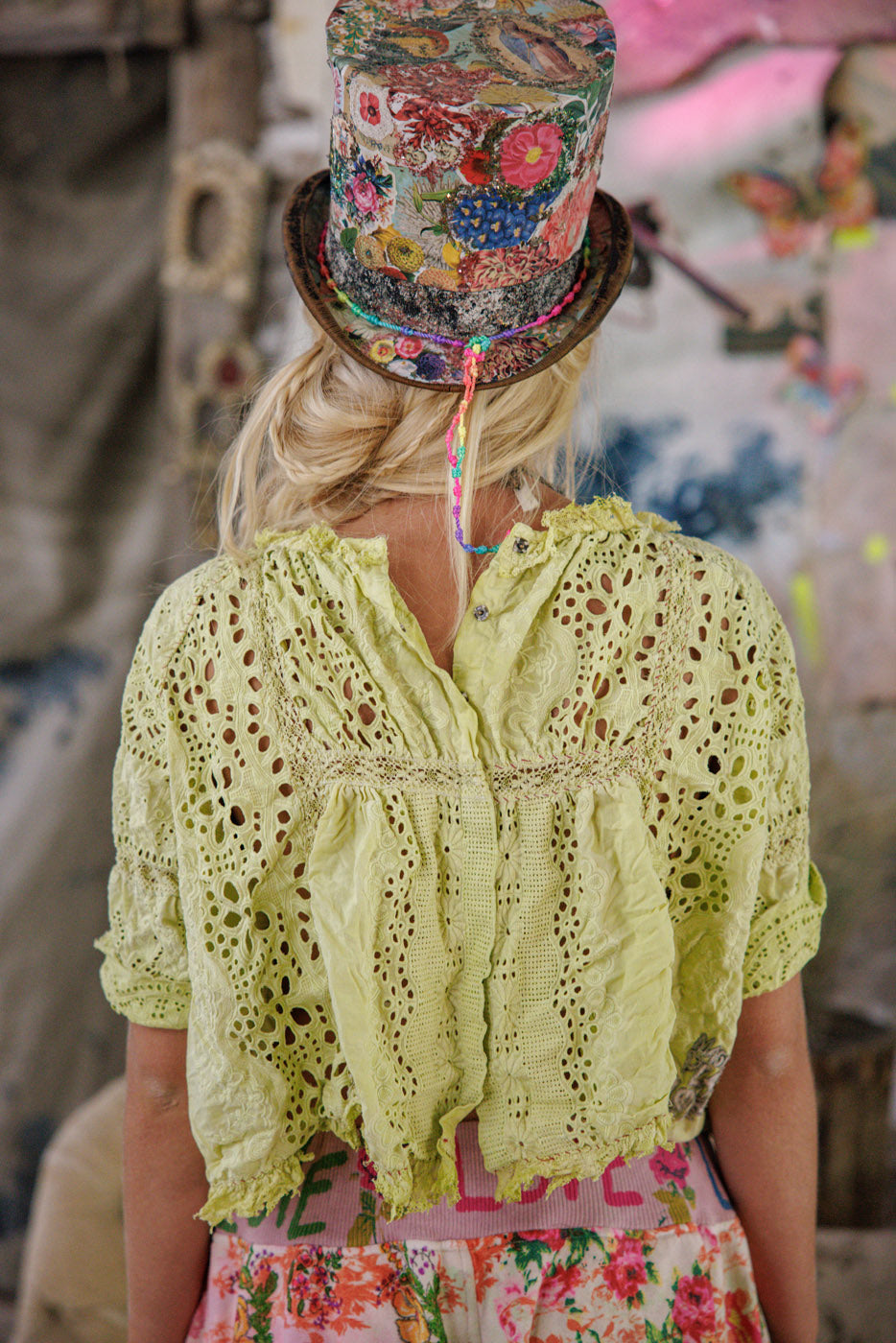 Eyelet Gabriella Blouse