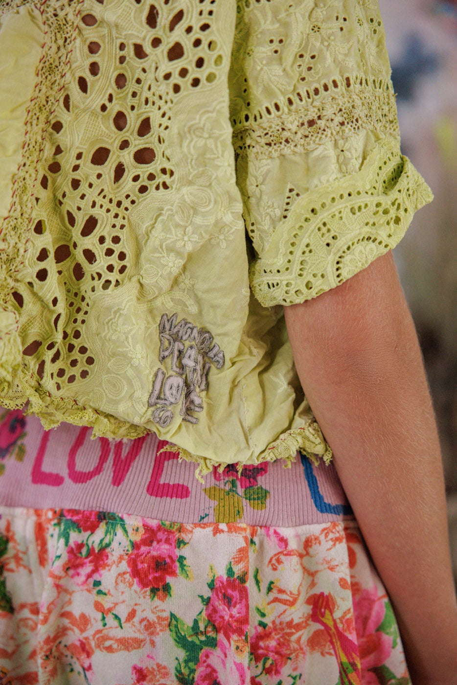 Eyelet Gabriella Blouse