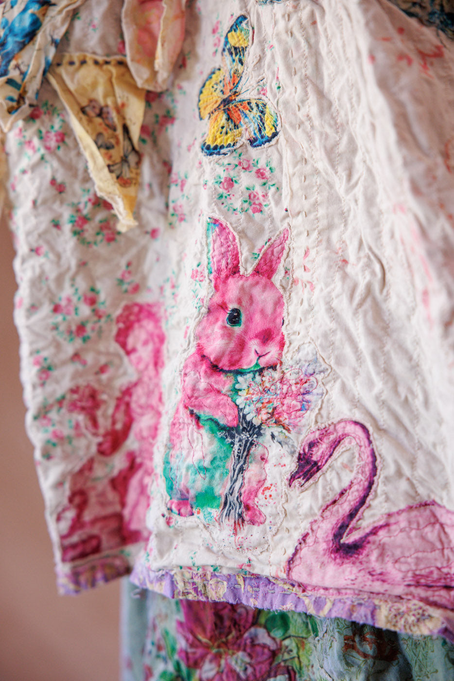 Patchwork Veda Poncho Wonderland 