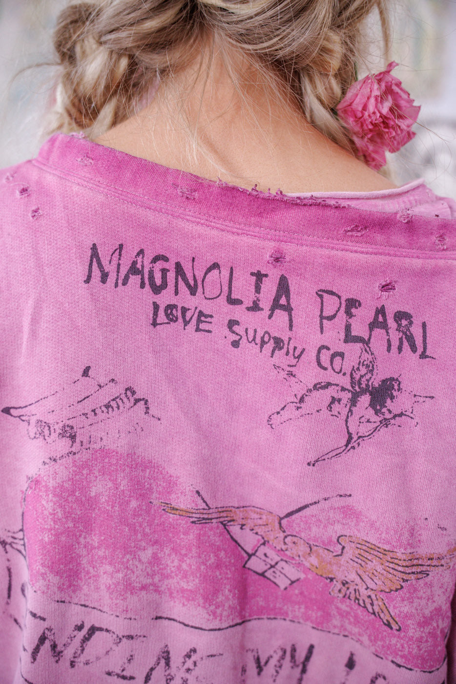 Mermaid Love Letters Hermosa Sweatshirt – Magnolia Pearl Clothing