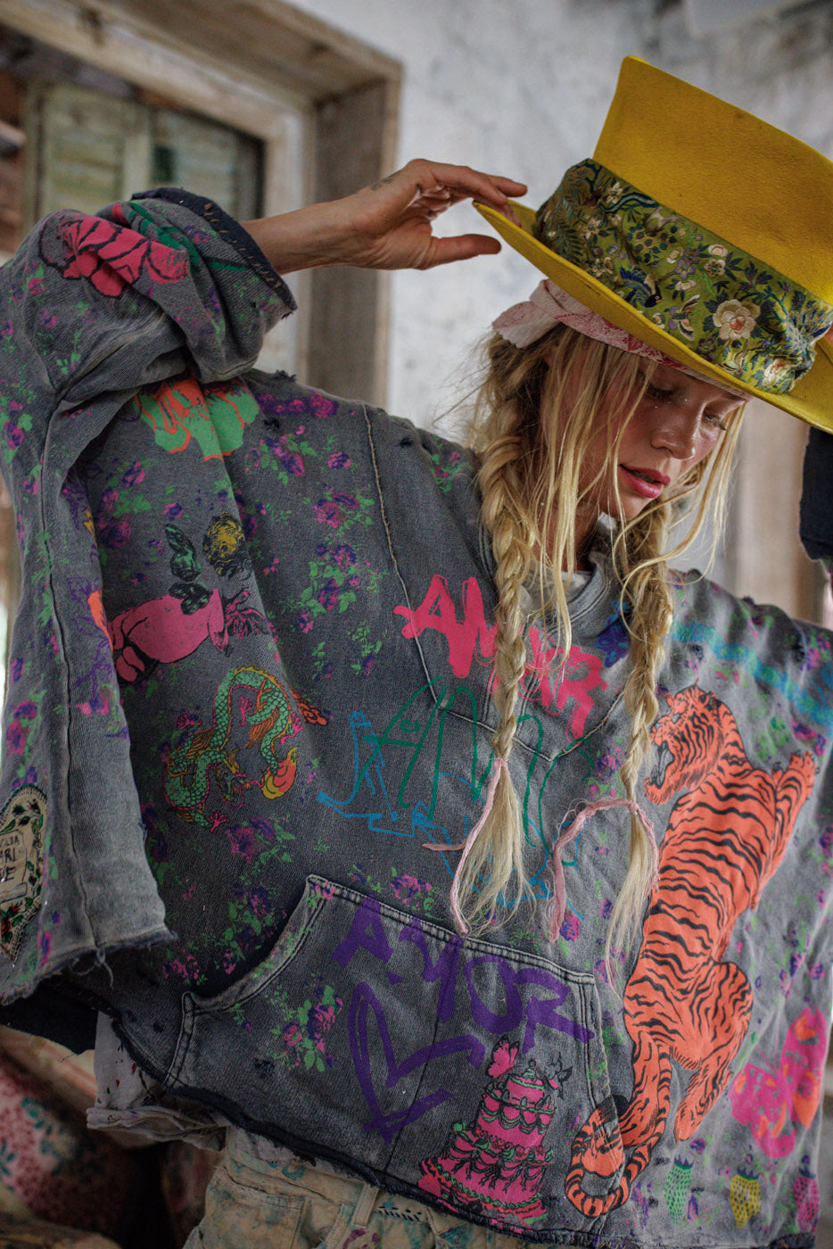 Sudadera con capucha Graphics Raji 