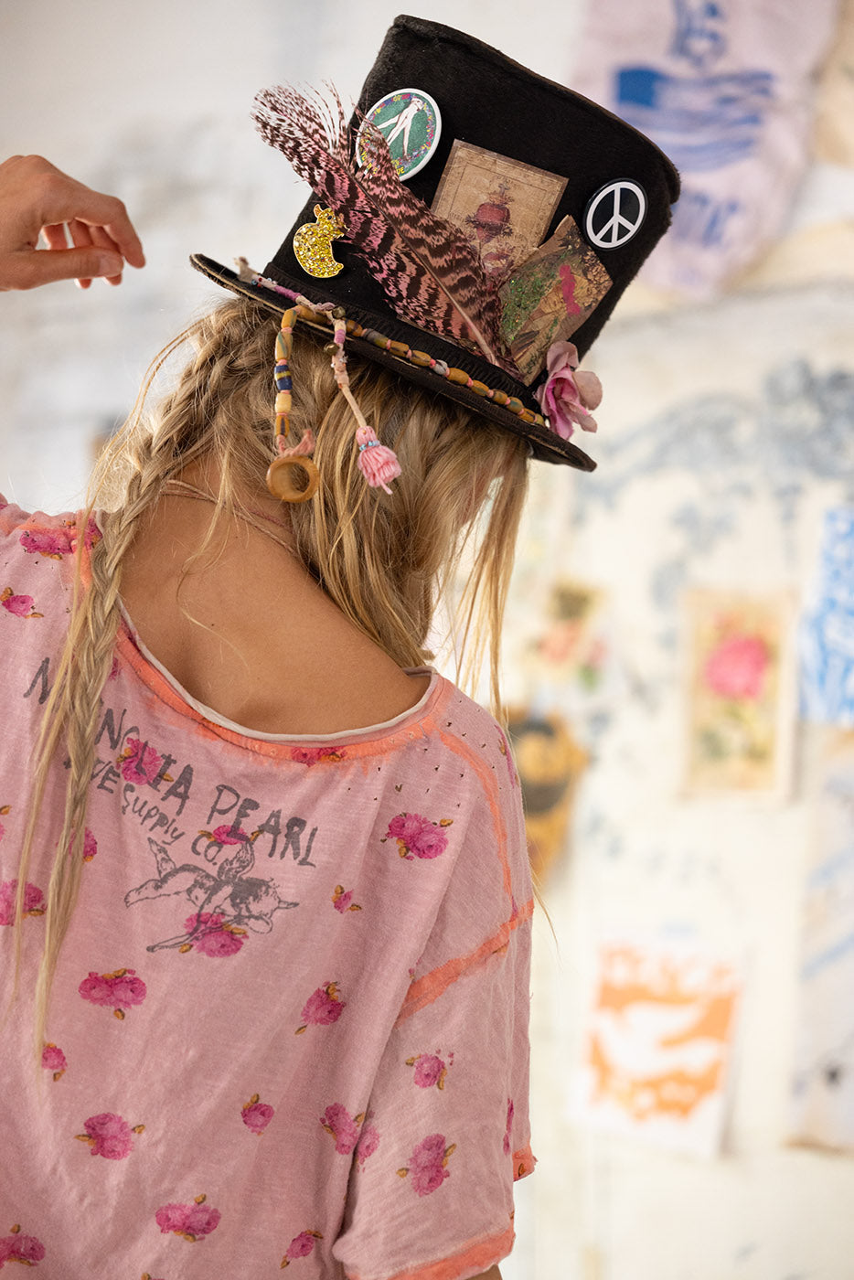 Mary Spiritual Rose Tee Magnolia Pearl Clothing