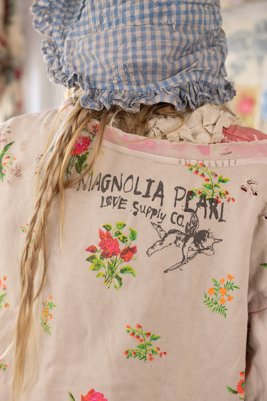 Slay Queen Vetiver Sweatshirt Magnolia Pearl Clothing