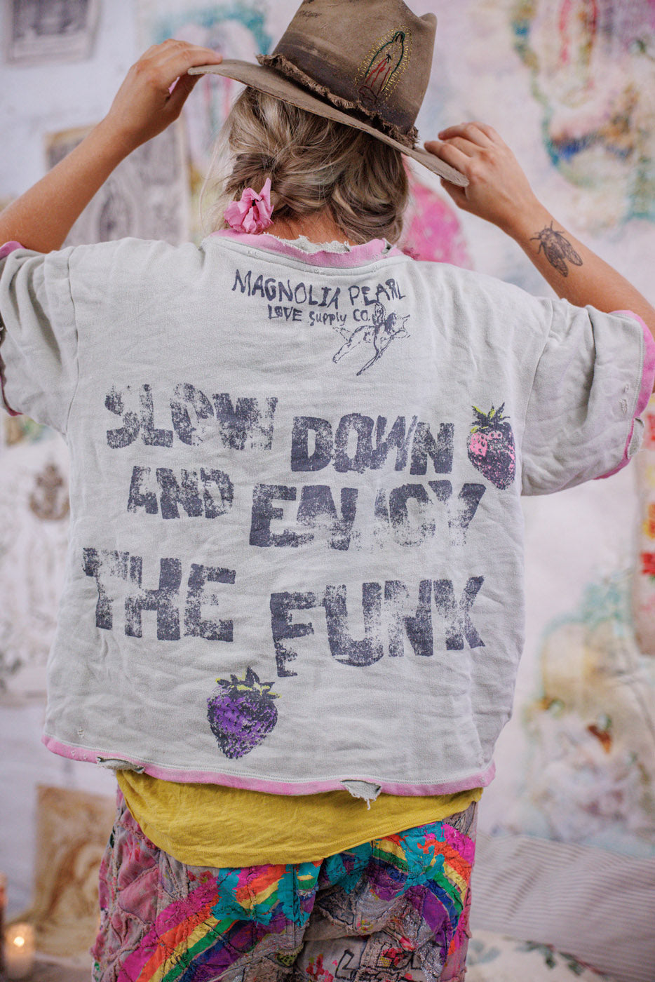 Enjoy The Funk Vetiver Sweatshirt Magnolia Pearl Clothing