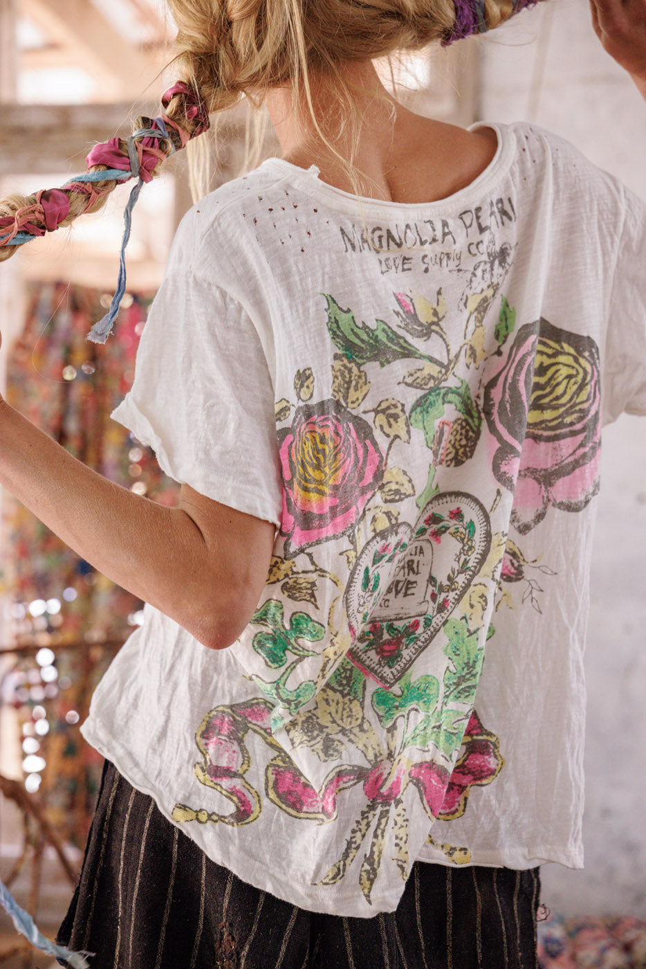 Victorian Love Birds T Magnolia Pearl Clothing