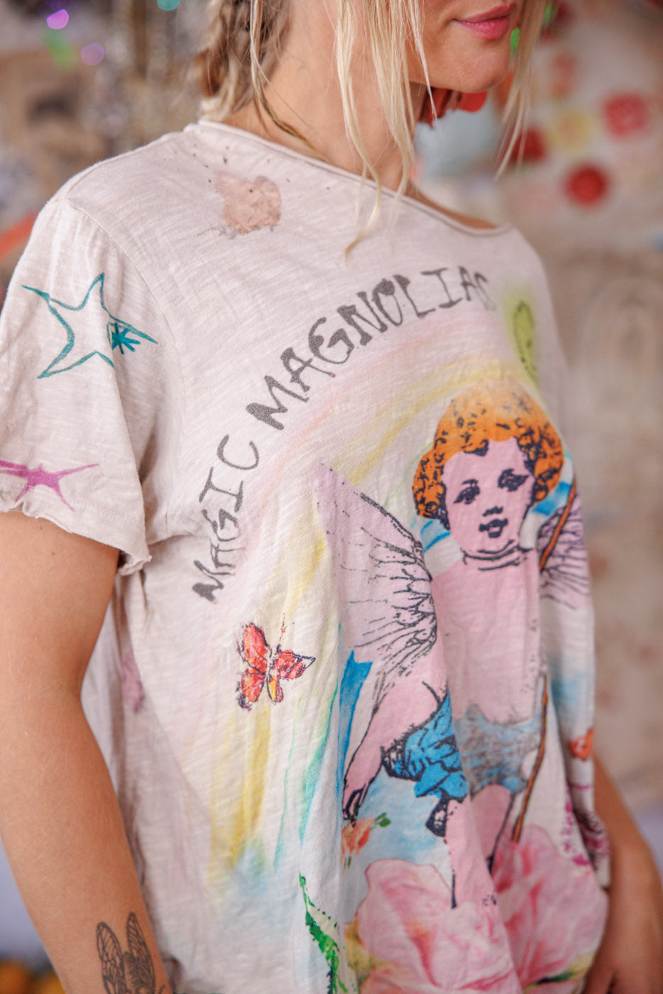 Magnolias Magiques à la Lumière de la Lune 