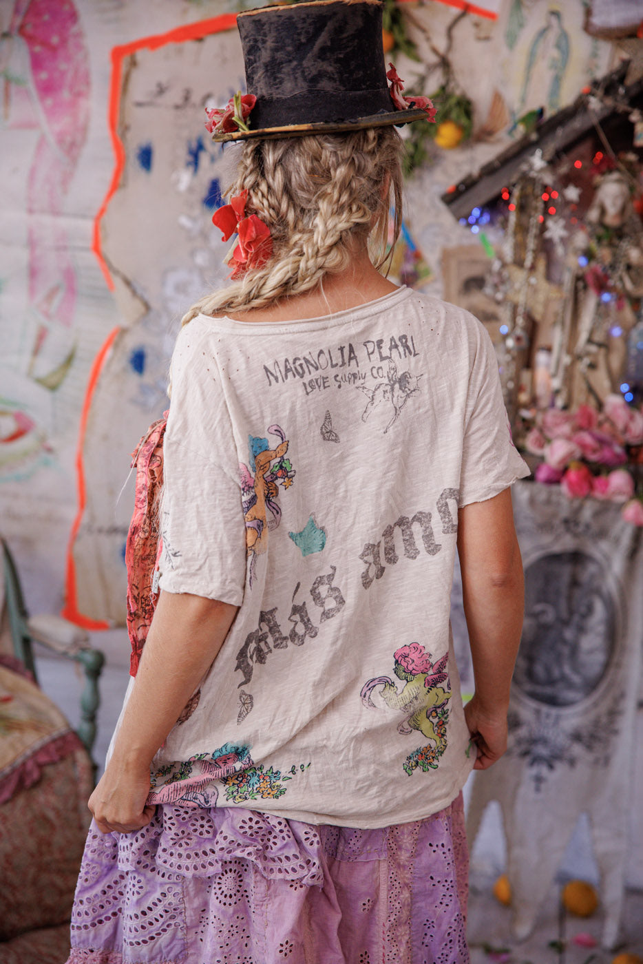 Magnolias Magiques à la Lumière de la Lune 