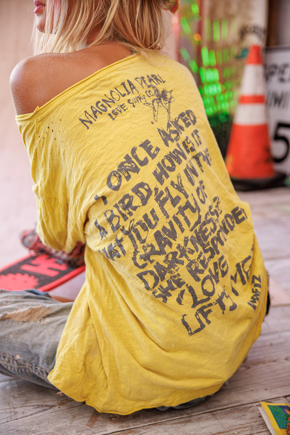 Аз съм просто катерица Viggo T висока видимост 