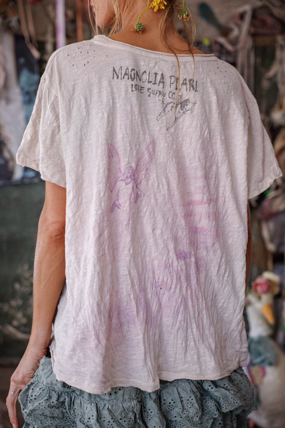 Aura und der Mond T Mondlicht 