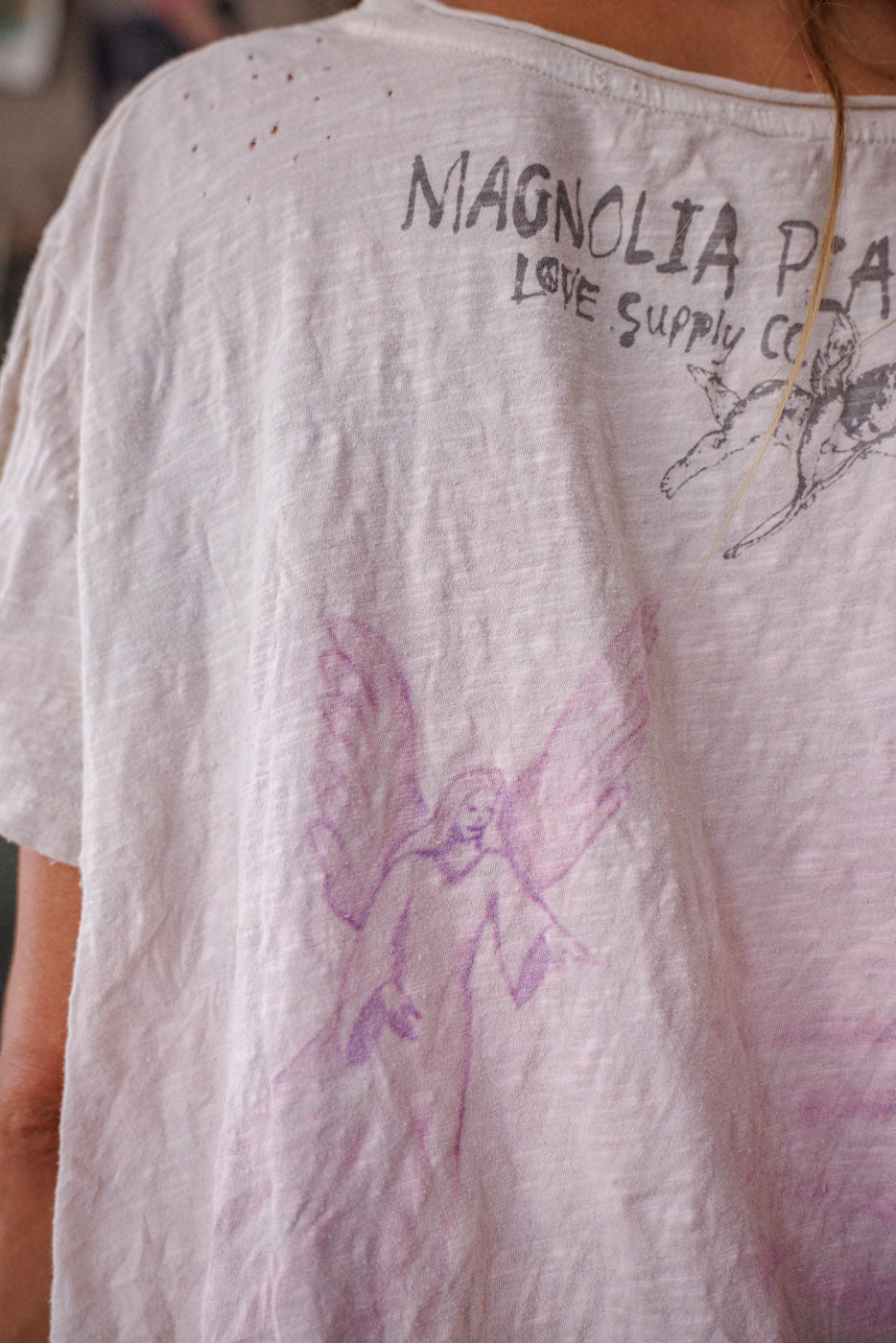 Aura und der Mond T Mondlicht 