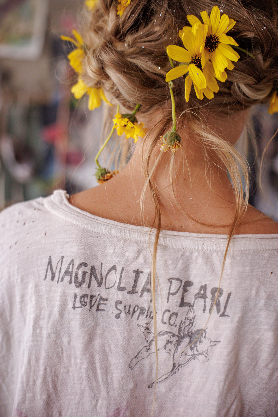 Aura und der Mond T Mondlicht 