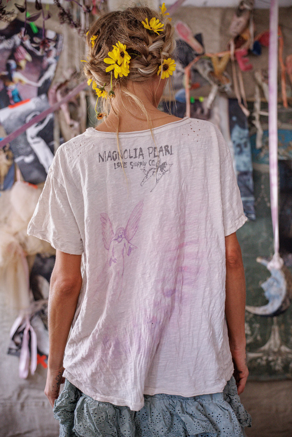 Aura und der Mond T Mondlicht 