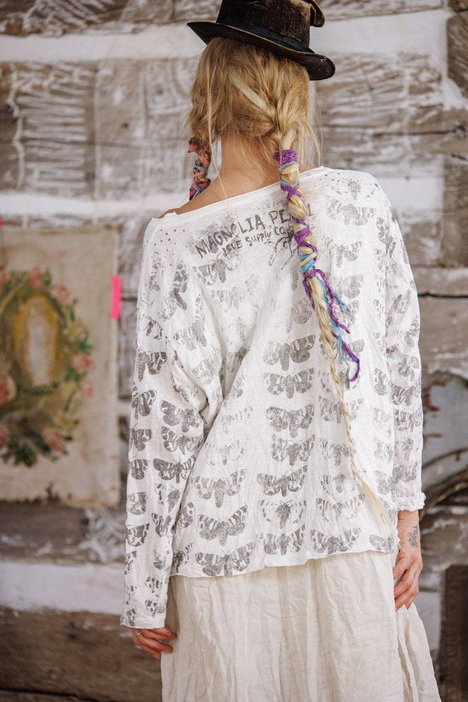 Moth Viggo Tee – Magnolia Pearl Clothing