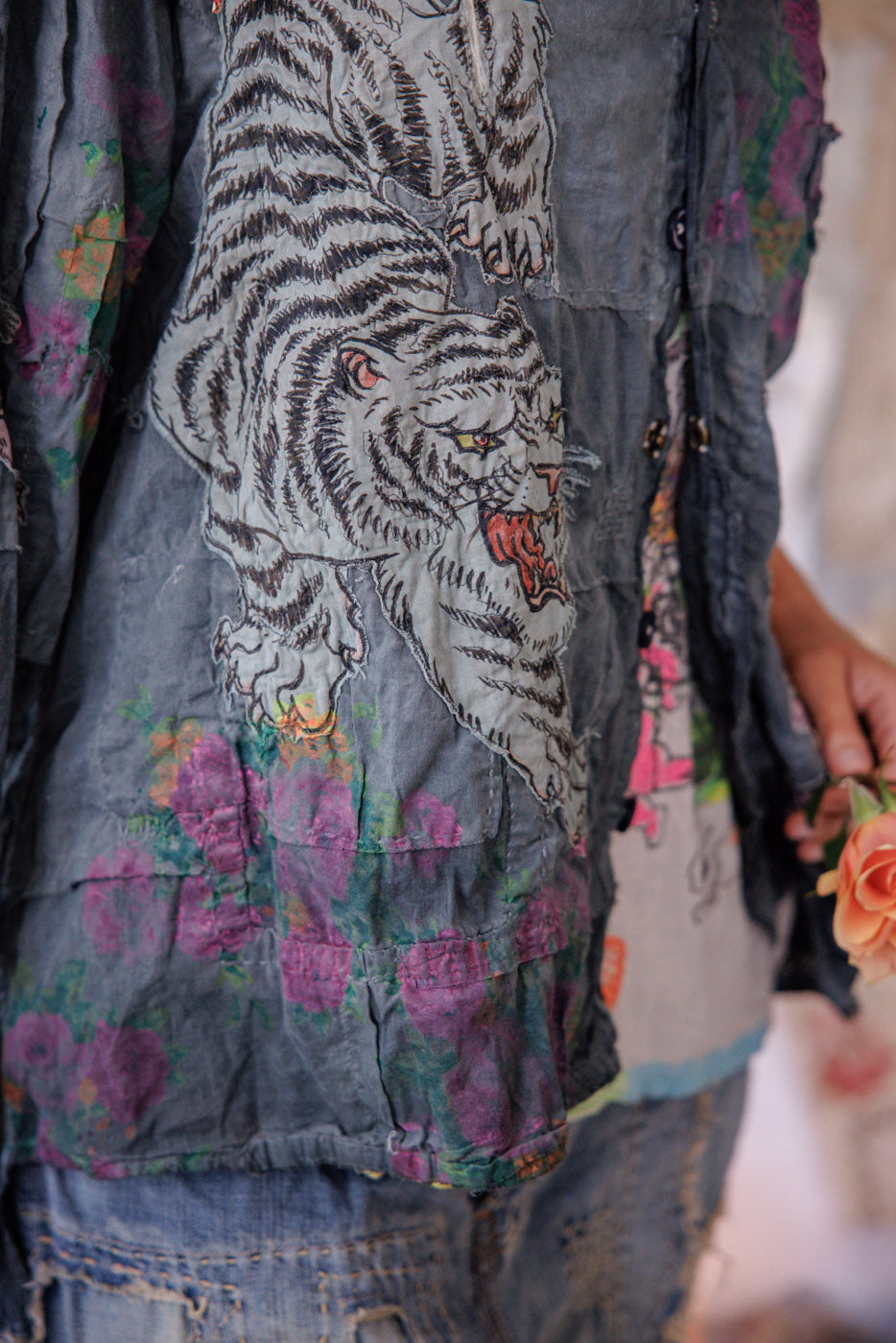 Брезова кръпка Адисън работна риза Промяна на приливите 