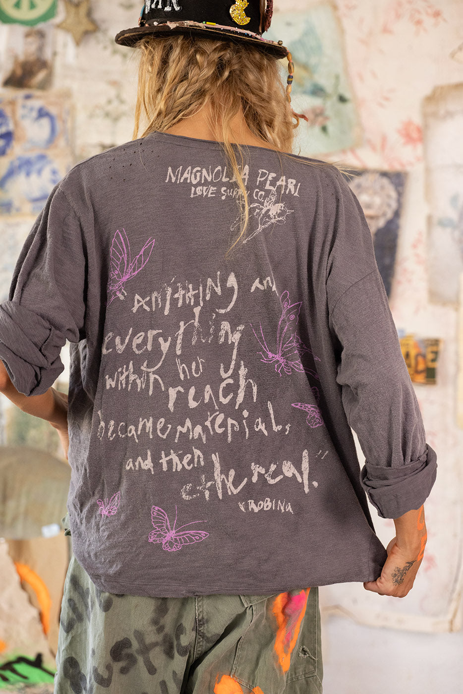 Tiger Face Viggo T Magnolia Pearl Clothing