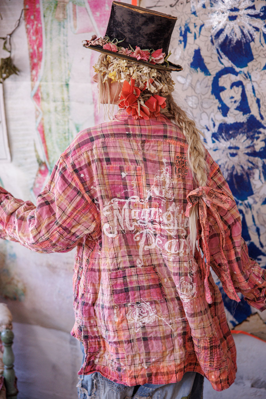 Magnolia Pearl Adison darbiniai marškiniai Zuma paplūdimys 