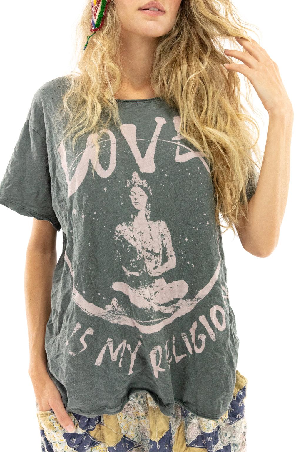 Love Religion T - Magnolia Pearl Clothing