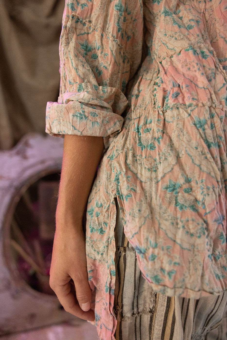 Adison Workshirt Bardot Magnolia Pearl