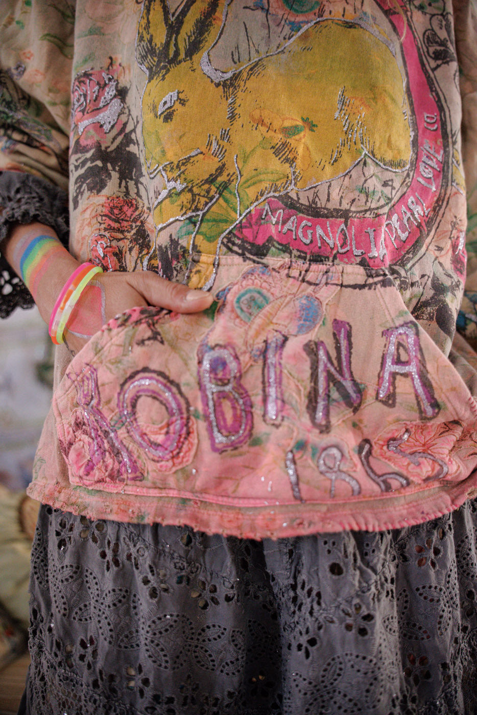 Lucky Anna Marais Sweatshirt Magnolia Pearl Clothing