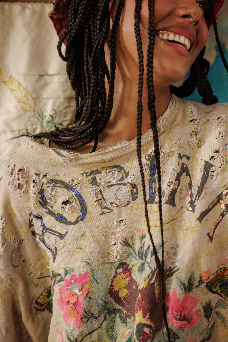 Sweatshirt Hermosa Faune Lisianthus  - Image 3