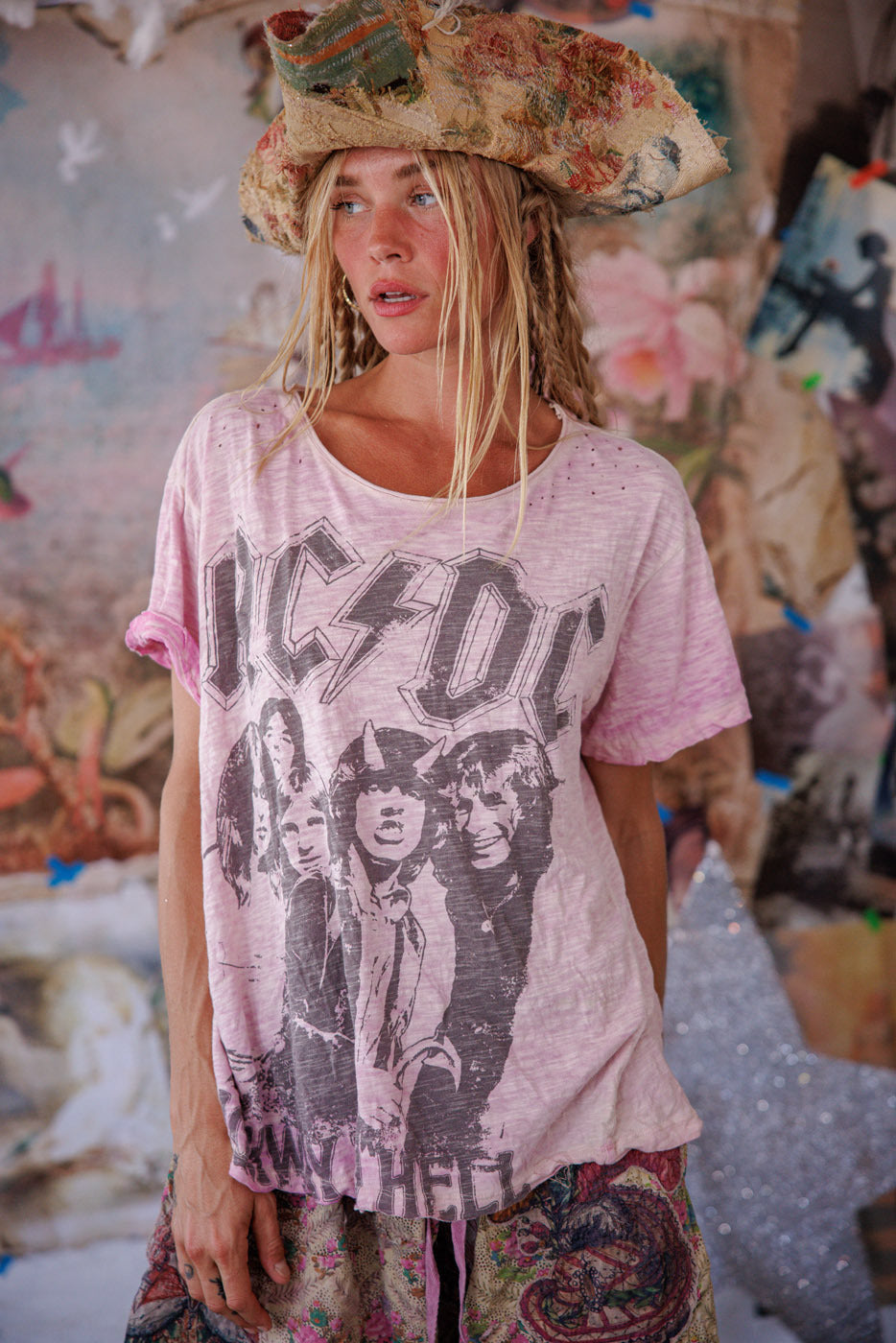 ACDC Highway To Hell T Lychee Bloesem 