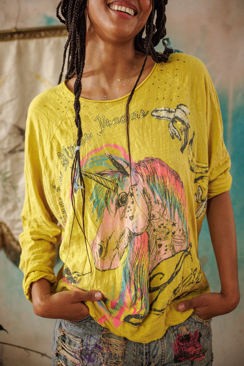 Viva La Glitter Dreams Richi Tee Haute Visibilité  - Image 2