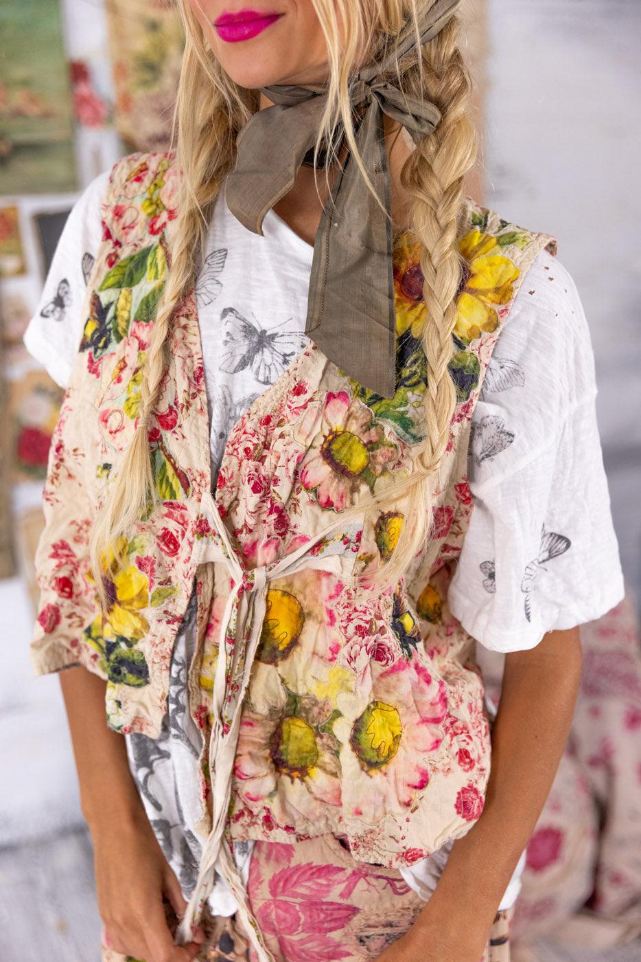 Appliqué Nikha Vest – Magnolia Pearl Clothing
