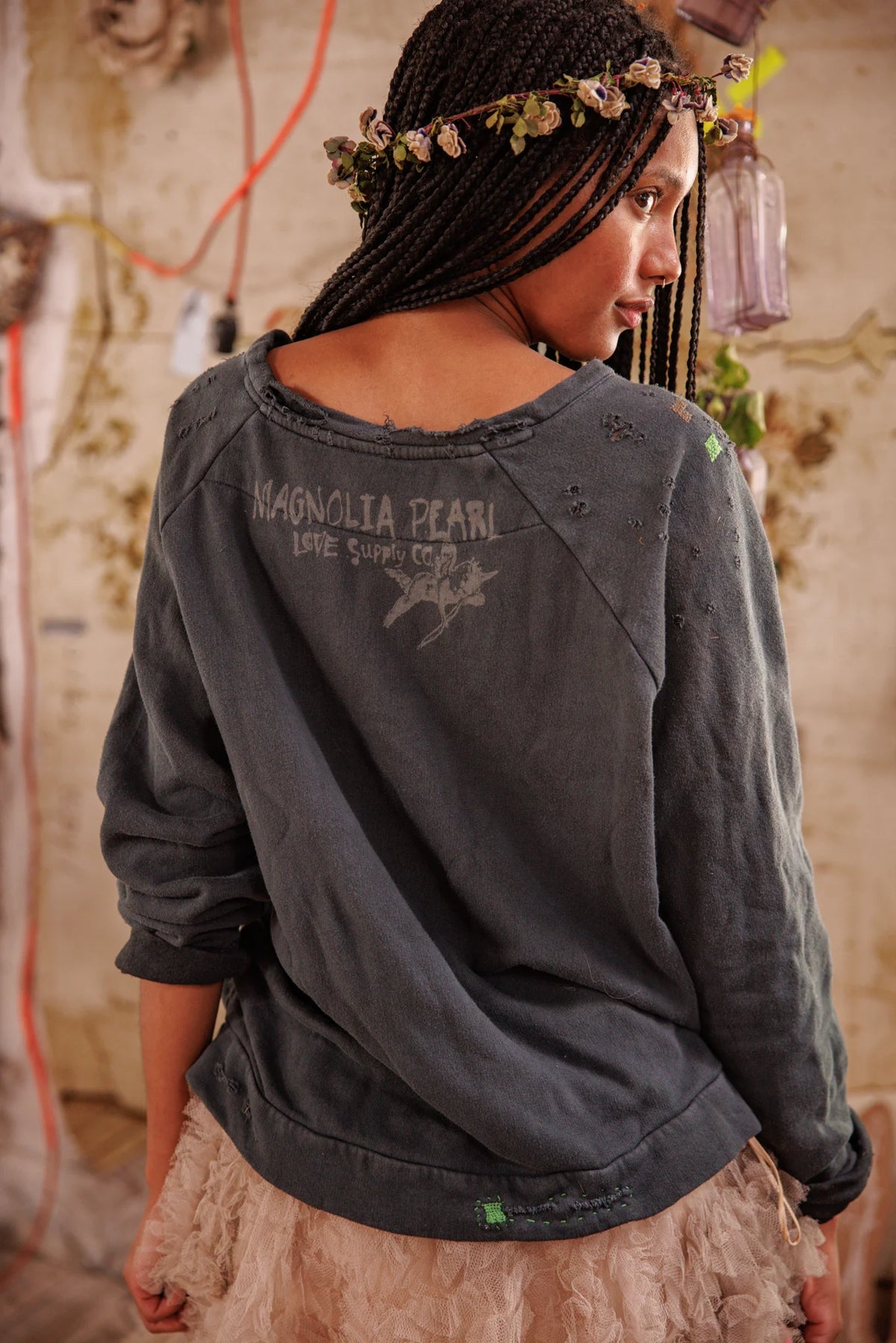 Puff Puff Rainbow Richi Sweatshirt Solsikke 
