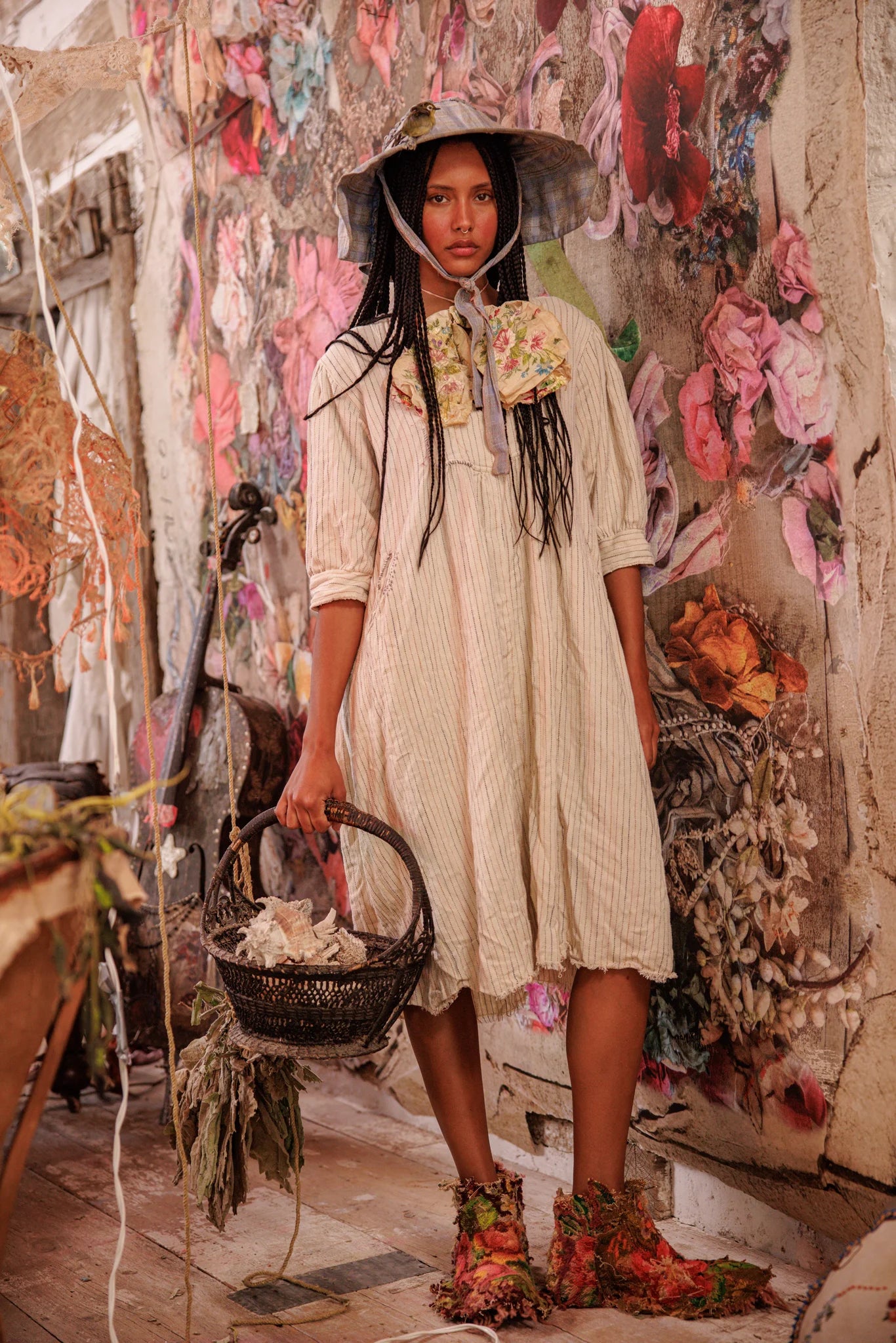 Woven Bibby Dress – Magnolia Pearl Clothing