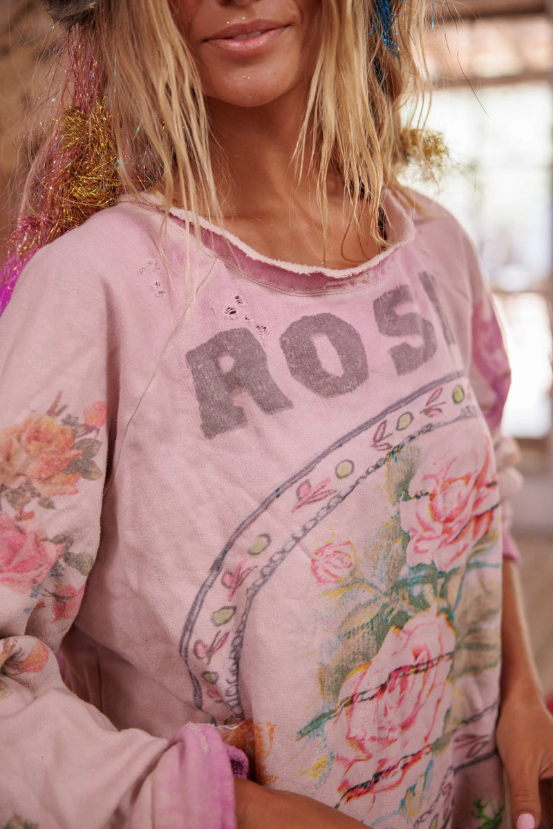 Rose Du Cerf Richi Sweatshirt Lilla  - Image 3