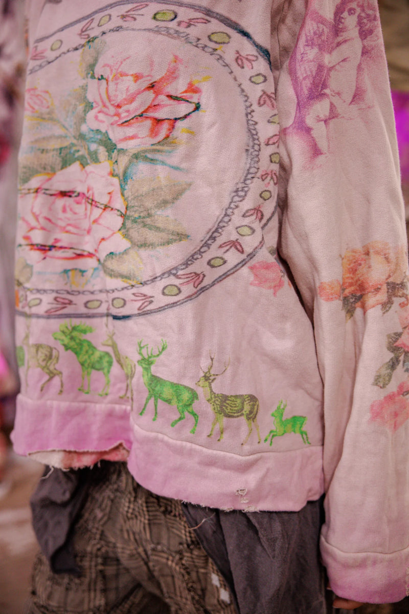 Rose Du Cerf Richi Sweatshirt Lilla  - Image 6