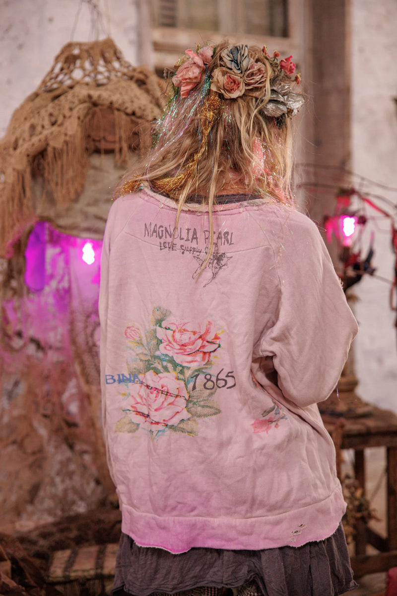 Rose Du Cerf Richi Sweatshirt Lilla  - Image 8