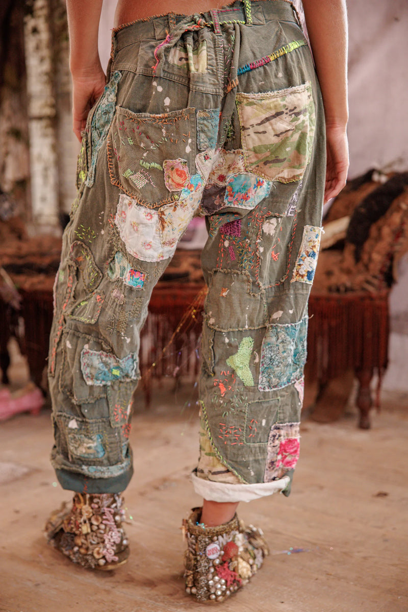 Patchwork Miner Bukser Alger  - Image 11